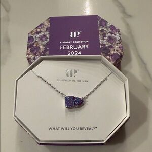 BP February Birthstone Necklace - Multicolor